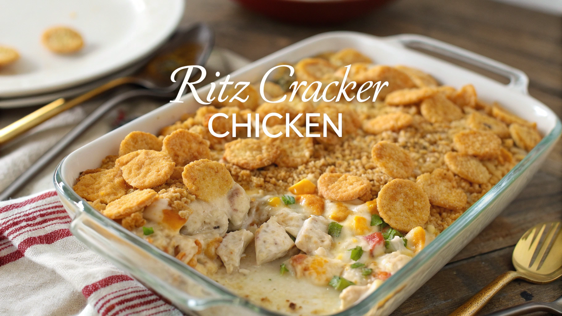 ritz -cracker- chicken- casserole