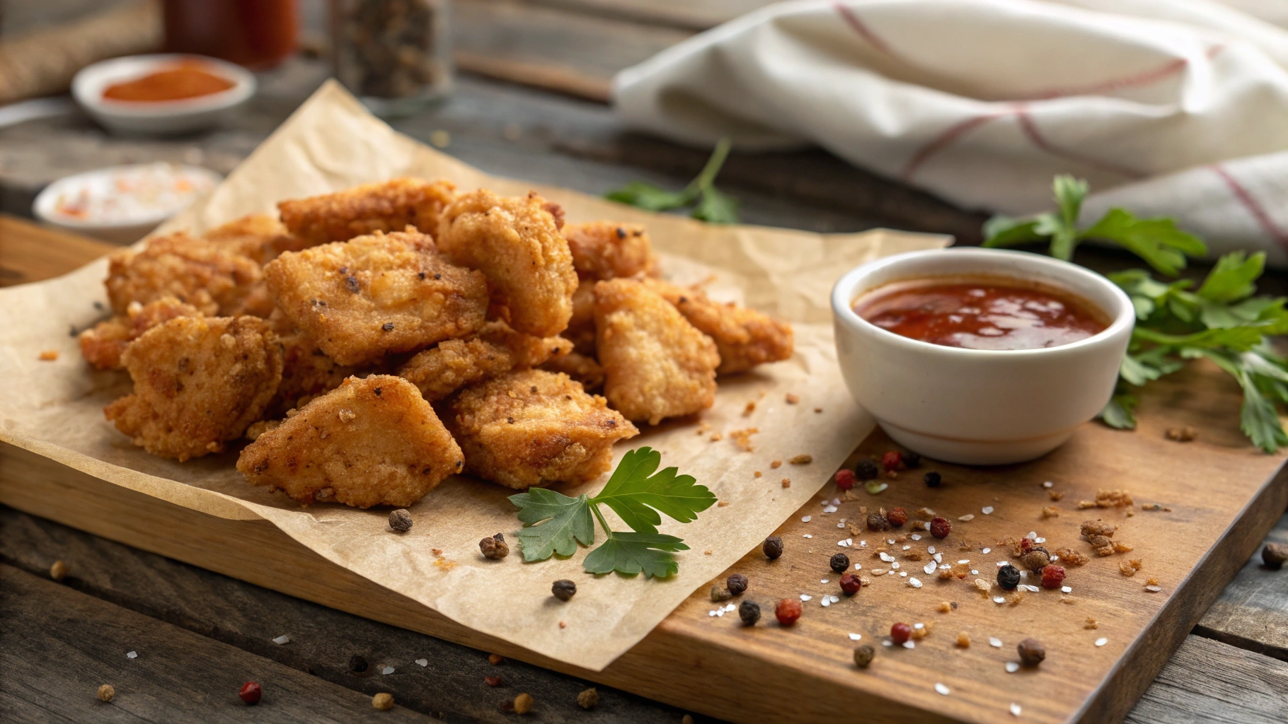 Homemade Crispy Chicken Cracklings Recipe