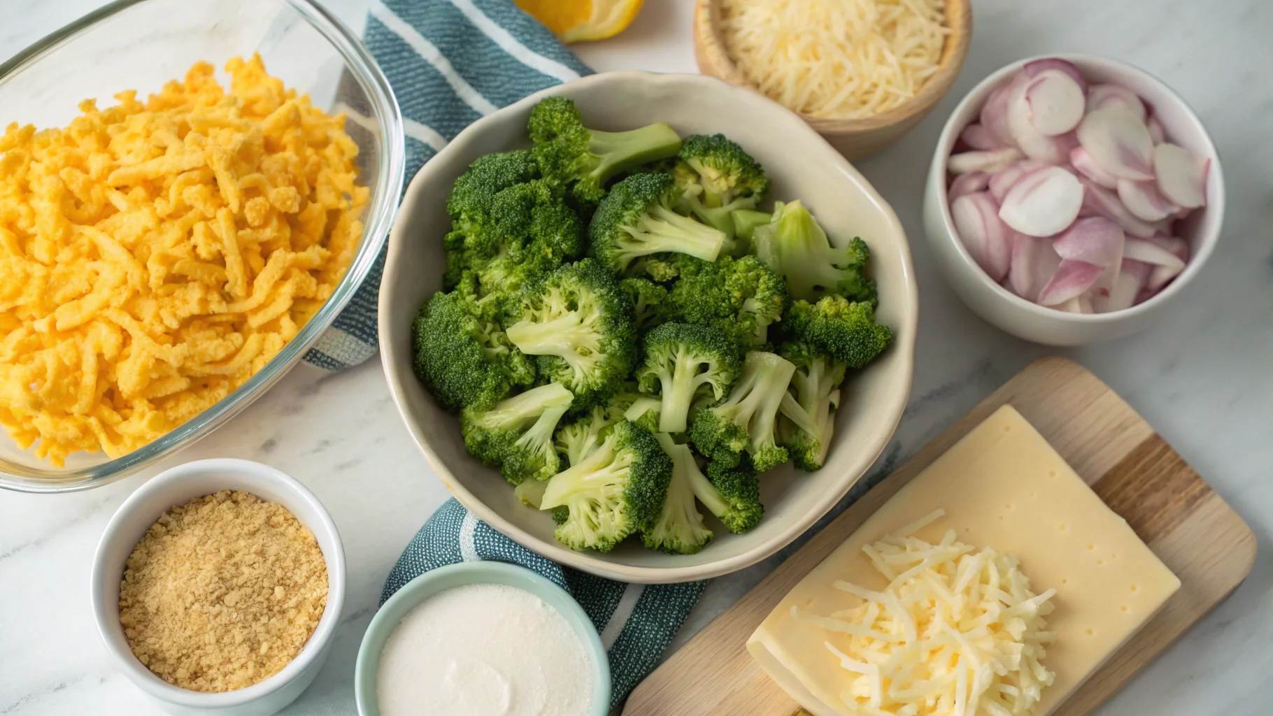 Cheddar Broccoli Cheese Casserole ingredients Cheddar Broccoli Cheese Casserole ingredients
