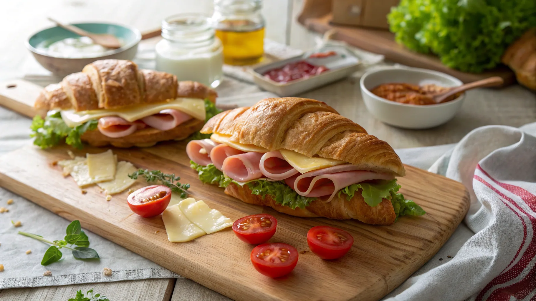 croissant sandwich ingredients croissant sandwich ingredients