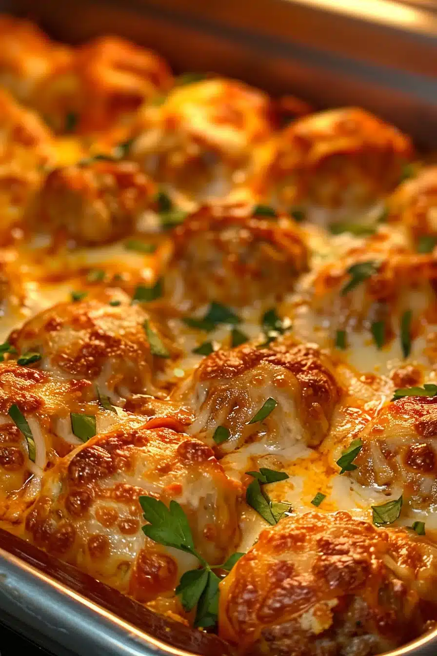 bake-and-brown-meatballs-1 Bake and brown meatballs in the oven with a crispy golden top